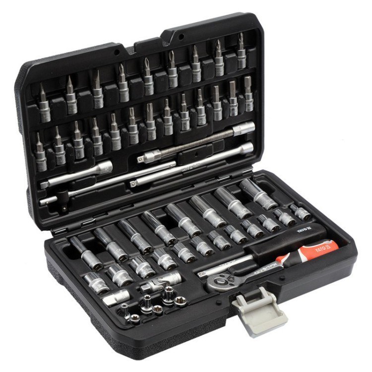 ZESTAW NARZĘDZIOWY 1/4'' 56 CZĘŚCI YT-14501 YATO - sklep